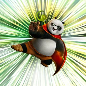 Kung Fu Panda 4, Movie poster, 8K, 2024 Movies, Animation movies, Po (Kung Fu Panda), 5K