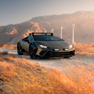 Lamborghini Huracan Sterrato, 2024, 5K, 8K, Off-road supercars