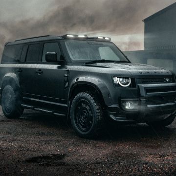 Land Rover Defender, Urban Automotive, 2024, 5K, Black cars