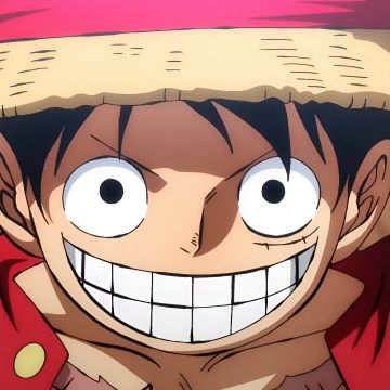 Laughing, Monkey D. Luffy, One Piece