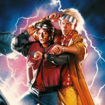 Back to the Future Part II, Movie poster, Marty McFly, Time travel