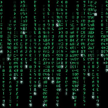 Matrix falling code, 8K, Programming, Matrix code, Matrix rain, 5K