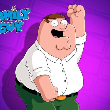 Peter Griffin, Family Guy, Purple background