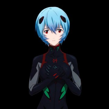 Rei Ayanami, AMOLED, 5K, Neon Genesis Evangelion