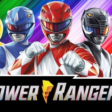 Power Rangers, Poster, TV series, Colorful