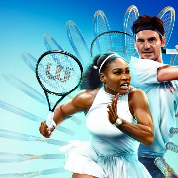 TopSpin 2K25, Video Game, Serena Williams, Rafael Nadal, 2024 Games