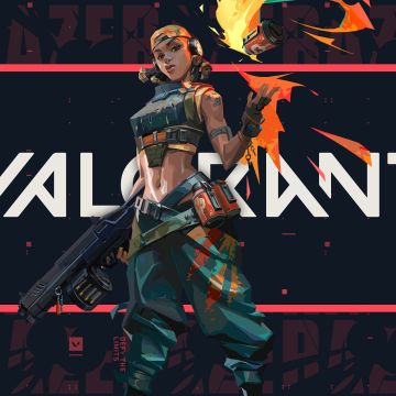 Raze, Valorant, Game Art