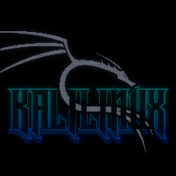 Kali Linux, Black background