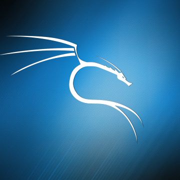 Kali Linux, Blue background