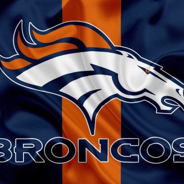 Denver Broncos, Flag, American football team, NFL team, Miles Mascot