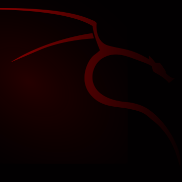 Kali Linux, Red aesthetic, Dark background