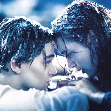 Leonardo DiCaprio, Kate Winslet, Titanic, 5K