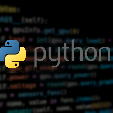 Python, Dark background, Programming language