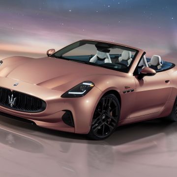 Maserati GranCabrio Folgore, Electric Sports cars, 5K, 2024