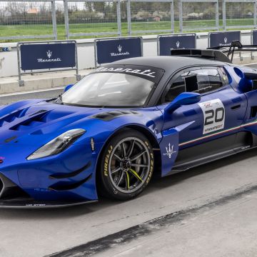 Maserati GT2, Racing track, Race cars, 2024, 5K, Race track
