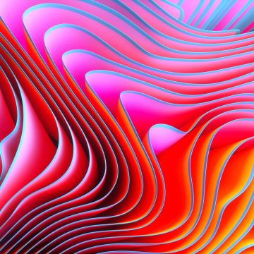 Twirls, Colorful, Spectrum, Pink abstract