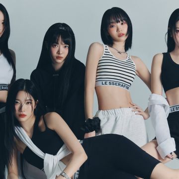 Le Sserafim, Girl group, K-pop, Korean singers, 5K, Kim Chaewon, Sakura Miyawaki, Huh Yunjin, Kazuha, Hong Eunchae