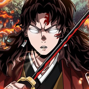 Yoriichi Tsugikuni, Fan Art, Demon Slayer: Kimetsu no Yaiba, 5K