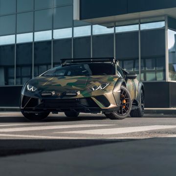 Lamborghini Huracan Sterrato, 5K, All-terrain super sports car, 2024
