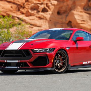 Shelby Super Snake, 2024, 5K, Red cars