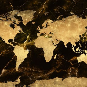 Golden, World map