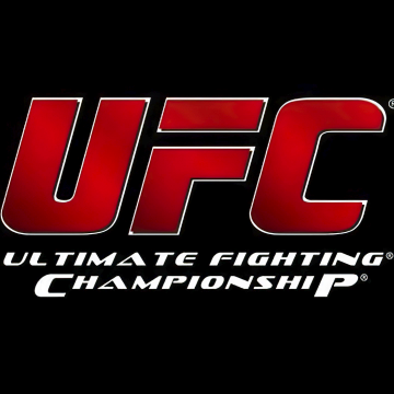 Ultimate Fighting Championship (UFC), Logo, Black background, 5K