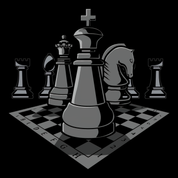 Chessboard, AMOLED, King (Chess), Knight (Chess), Pawn (Chess), Rook (Chess), Bishop (Chess), Chess pieces, Black background