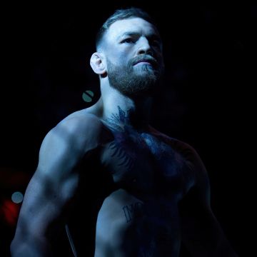Conor McGregor, Ultimate Fighting Championship (UFC), 5K, Dark background, Irish