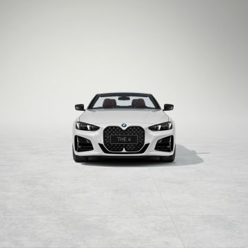 BMW 4 Series, 2024, 5K, White background