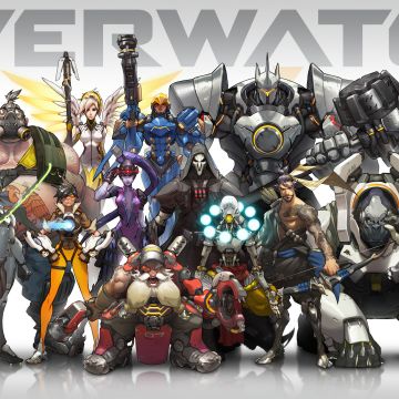 Overwatch, Game poster, Character art