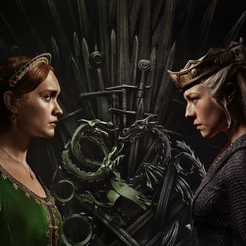 Princess Rhaenyra Targaryen, Alicent Hightower, House of the Dragon, Season 2, Emma D'Arcy, Olivia Cooke