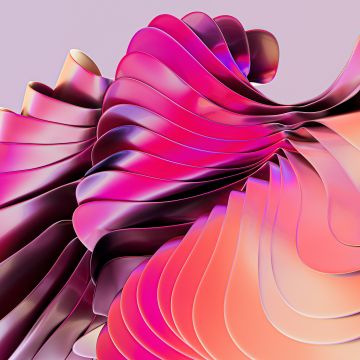 Pink abstract, 3D background, 5K