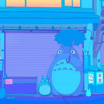 My Neighbor Totoro, Aesthetic, Japanese, 5K, 8K
