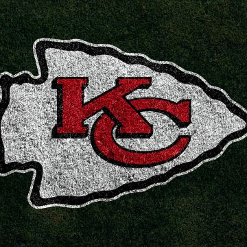 Kansas City Chiefs, Grass field, NFL team, American football team, 5K