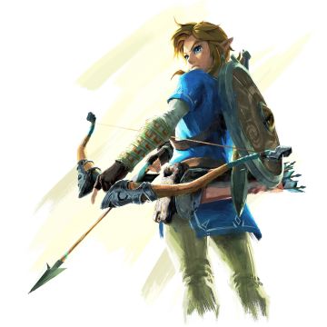 Link, The Legend of Zelda, 5K, 8K, White background