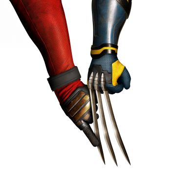 Deadpool & Wolverine, Marvel Cinematic Universe, 2024 Movies, White background, 5K