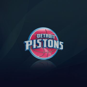 Detroit Pistons, Symbol, Logo, Basketball team, 5K