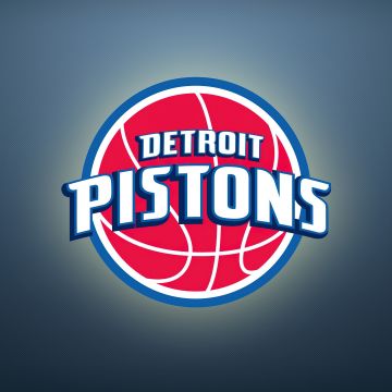 Basketball team, Detroit Pistons, Logo, 5K