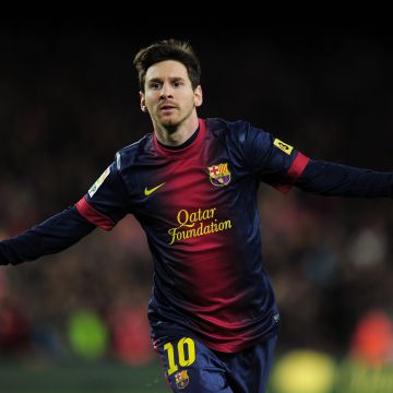 FCB, Lionel Messi, 5K, Football player