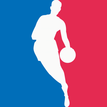 NBA, Logo, Basketball game, 5K, Minimalist