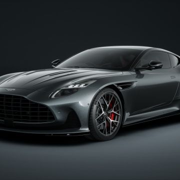 Aston Martin DB12, Sports car, Dark background