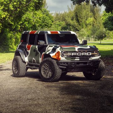 Ford Bronco Raptor, Aesthetic, 5K, 8K, Outdoor