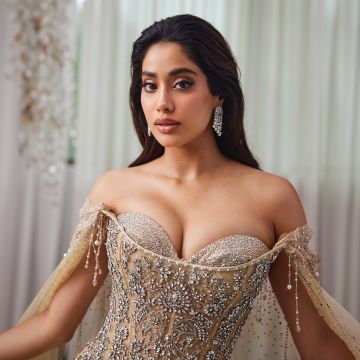 Janhvi Kapoor, Traditional, 5K, Indian actress