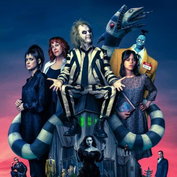 Beetlejuice Beetlejuice, 2024 Movies, Horror Movies, Jenna Ortega, 5K