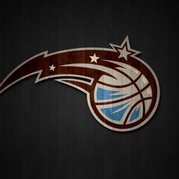 Orlando Magic, Minimalist, Dark background, Basketball team, NBA