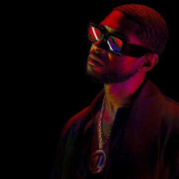 Usher, Super Bowl, Live concert, AMOLED, Black background