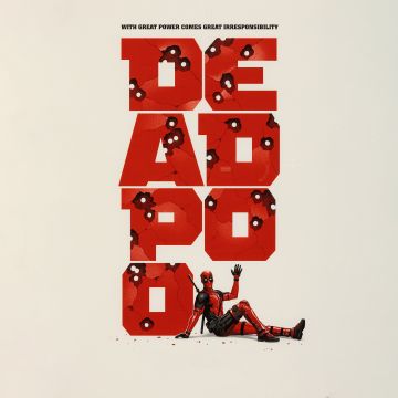 Deadpool, Movie poster, 5K