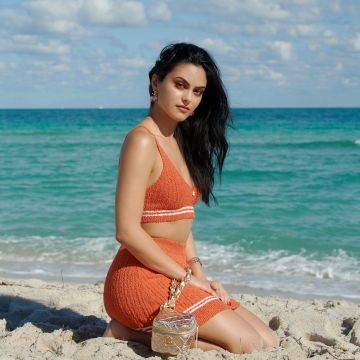 Camila Mendes, Beach, Photoshoot, Elle Magazine