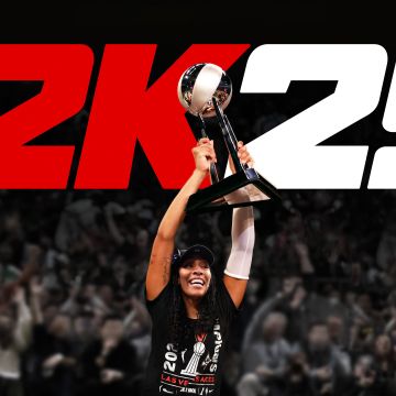 Aja Wilson, NBA 2K25, 8K, 2024 Games