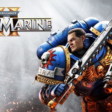 Warhammer 40K Space Marine 2, Key Art, 2024 Games, Titus